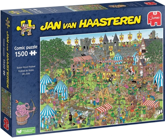 Jumbo puzzle Jan van Haasteren Festival Robina Hooda - 1500 darab