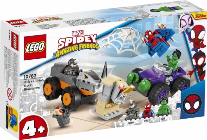 Hulk és Rhino járműcsata - LEGO Super Heroes kaland