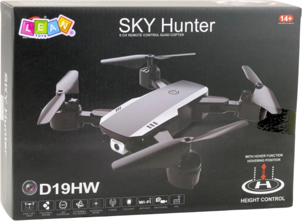 Dron Sky Hunter D19HW FPV Wi-Fi kamerával