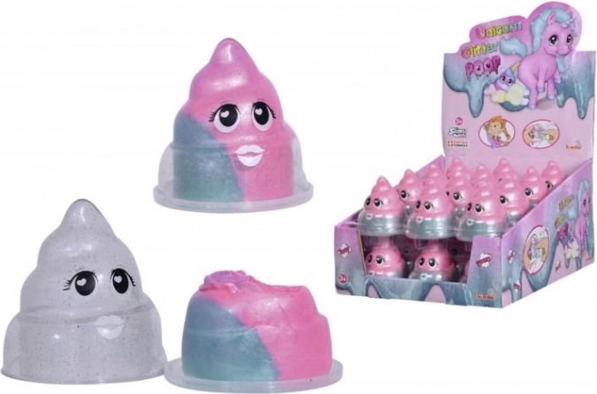 Slimy Unicorn pukizó nyálka pohárban 80 g
