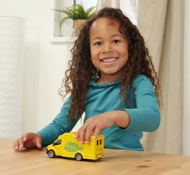 Majorette nagy Mercedes-Benz DHL autómodell