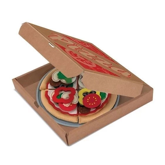 Filc Pizza Játék Melissa & Doug