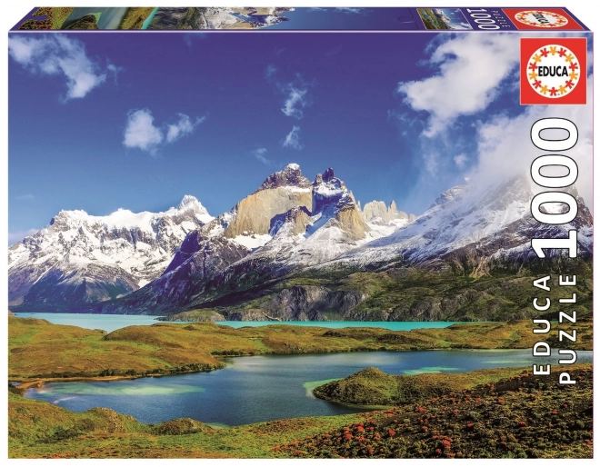 Educa puzzle - Torres del Paine, Patagónia 1000 darabos