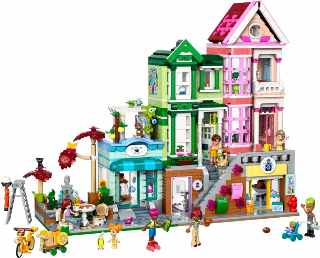 Lego Friends városi lakások és üzletek Heartlake-ben