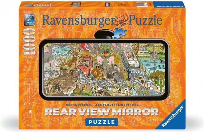 Ravensburger Puzzle Visszapillantó Tükör: Safari 1000 Darabos