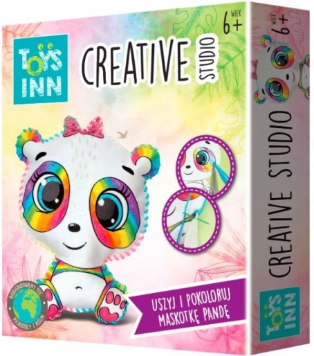 Creative Studio panda varró és színező készlet