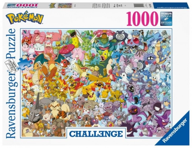 Pokemon kihívás 1000 darabos puzzle