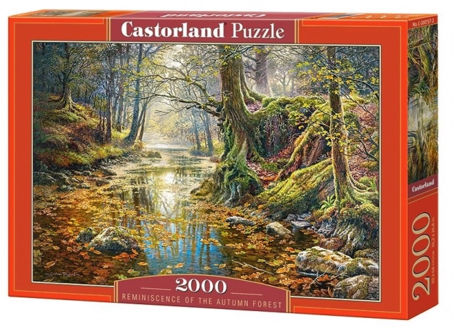 Őszi erdő emlékképei puzzle 2000 darabos