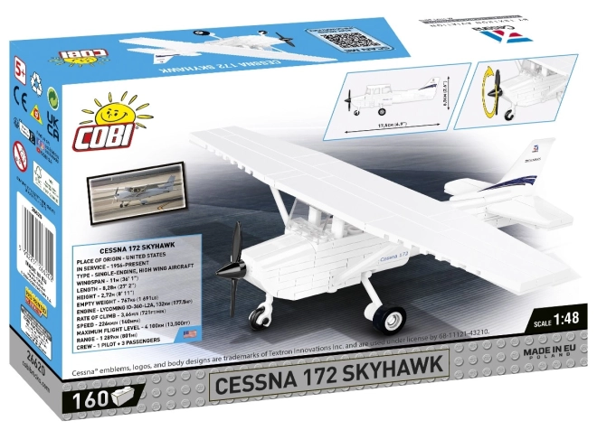 Cobi kockák Cessna 172 Skyhawk építőjáték