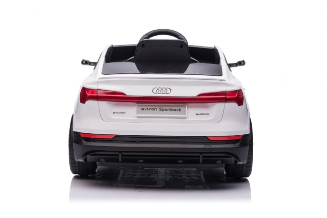 Audi E-Tron Akkumulátoros autó fehér QLS-6688
