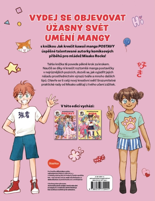 Hogyan Rajzolj Kawaii Manga: Karakterek – Lépésről Lépésre Misako-val
