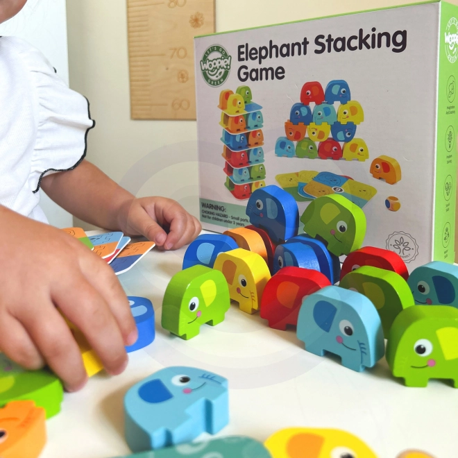 Woopie Zöld elefánt az elefánton játék