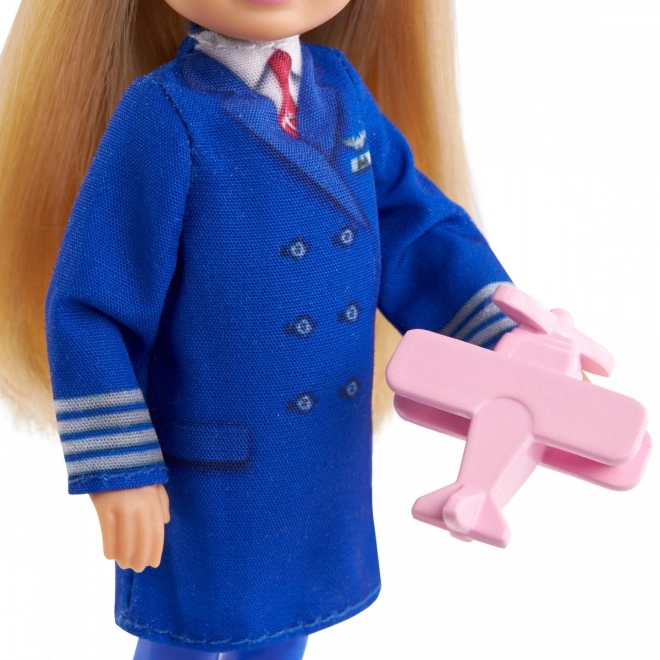 Barbie Chelsea karrierjáték babák - Pilóta