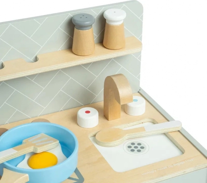 Bigjigs Toys Hordozható gyermek konyha