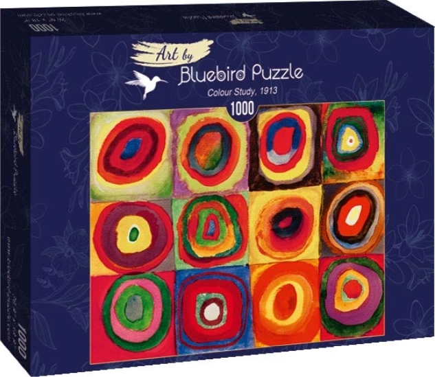 Színes tanulmány puzzle 1000 darabos