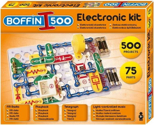 Elektronikai építőkészlet BOFFIN I 500