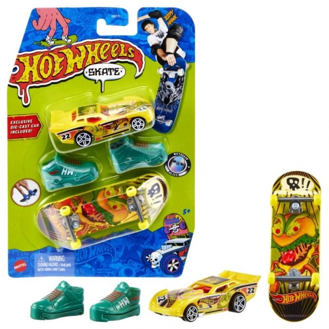 Hot Wheels gyűjtői kollekció ujjdeszka és cipők