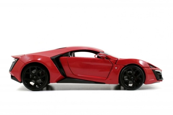 lykan hypersport gyors és dühös autómodell 1:24