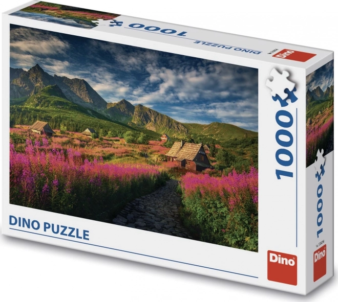 Dino herny gasienicovo puzzle 1000 darab