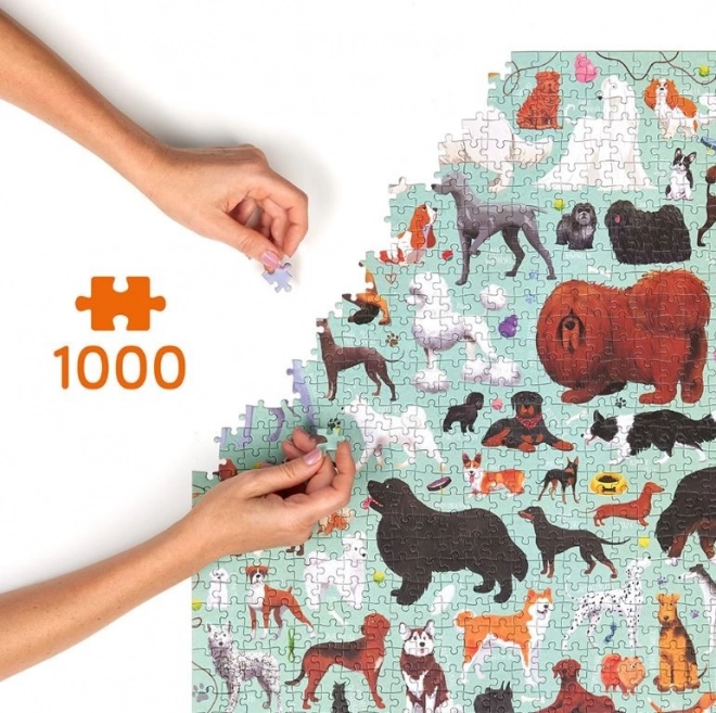 Puzzlove Kutyák kirakó 1000 darabos