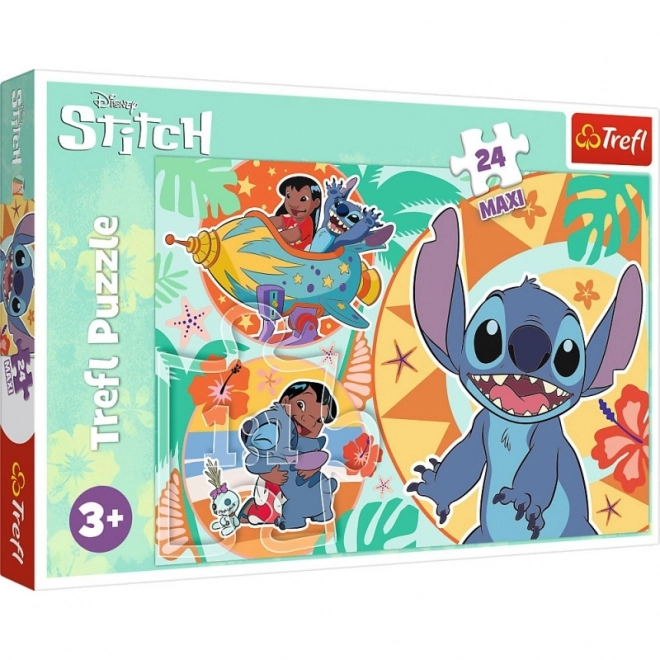 Lilo és Stitch - Vidám nap maxi kirakó