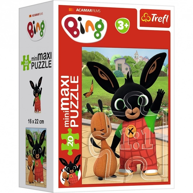 Bing nyuszi és barátai miniMaxi puzzle 20 darabos készlet