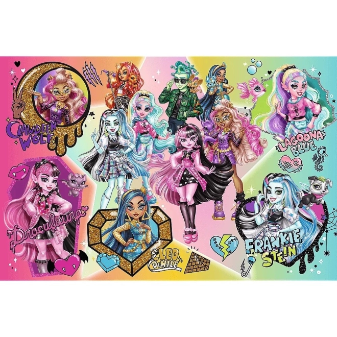 Trefl Puzzle Monster High: zombik a csúcson 300 darab