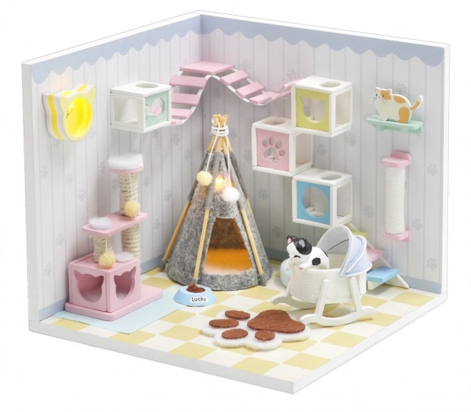 2kids toys mini ház makett hangulatos fürdőszoba