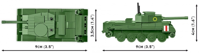 cobi II. világháború Cromwell Mk. IV tank modell