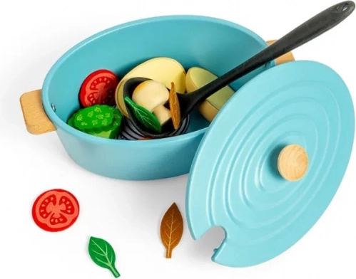 Bigjigs Toys Gyermek Rakott Tál Zöldségekkel
