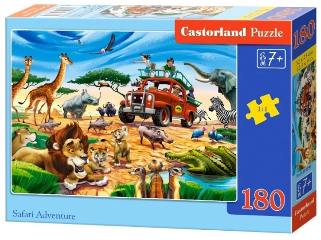 Safari kaland puzzle 180 darabos