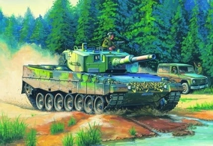 Német Leopard 2 A4 harckocsi modell készlet