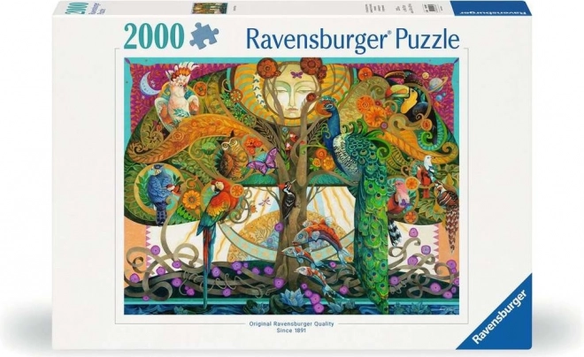 Ravensburger puzzle az ötödik nap teremtése 2000 darabos