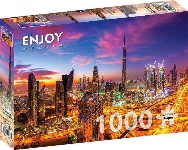 Enjoy puzzle hajnal dubaj felett 1000 darabos