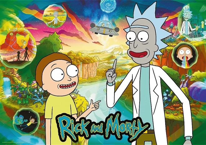 Rick és Morty puzzle 1000 darabos