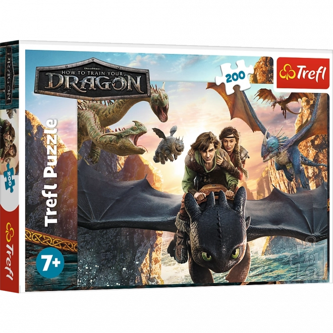 Puzzle Fogatlan és barátai 200 darabos
