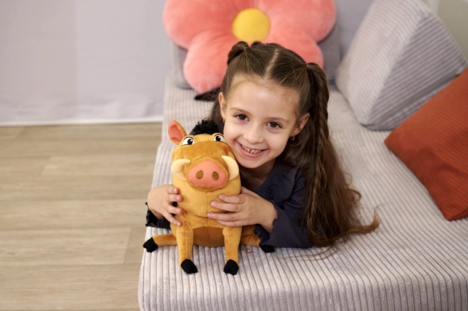 Disney az oroszlánkirály pumba plüssfigura 25 cm