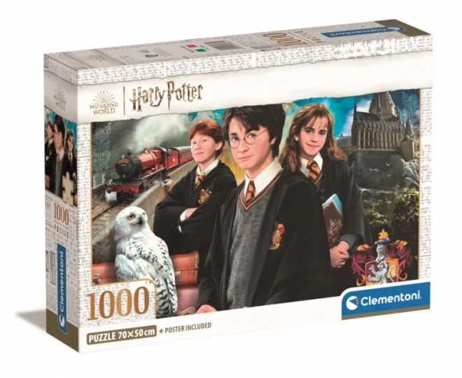 Harry Potter 1000 darabos puzzle kompakt dobozban