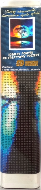 Norimpex gyémántszemes kirakó Éjjeli kapcsolat 30x40 cm