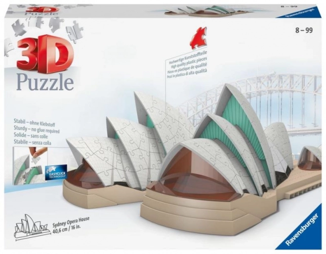 Ravensburger 3D puzzle sydney operaház