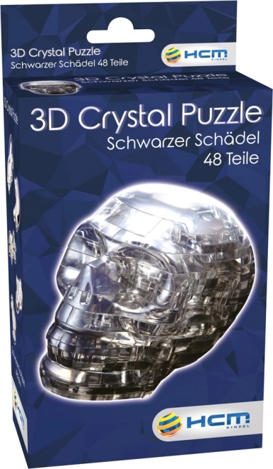 3D Kristály Puzzle 48 Darabos Koponya