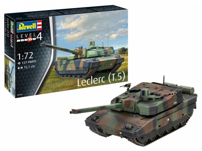 Leclerc T5 harckocsi 1/72 makett