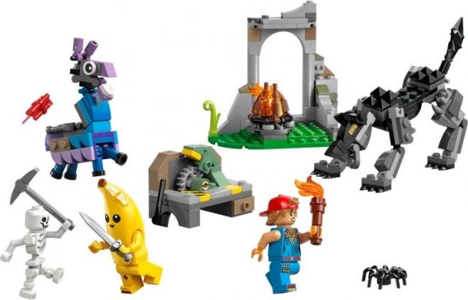 LEGO Fortnite Peely és Sparkplug Táborhely