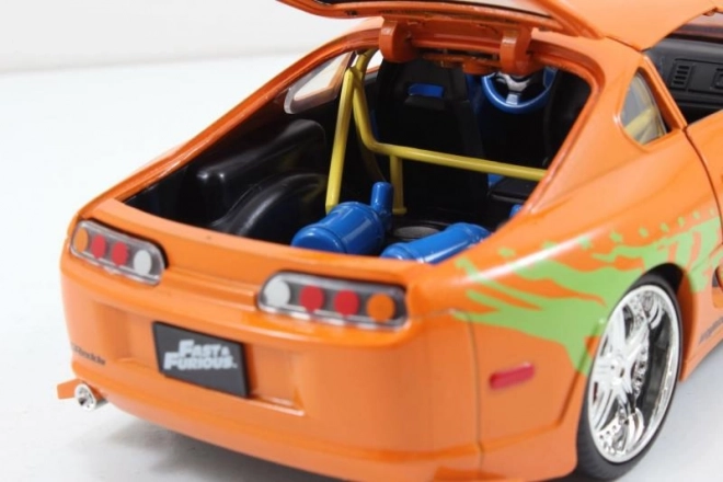 Gyors és dühös Toyota Supra 1995 modellautó 1:24