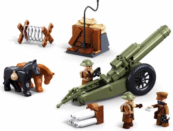 Sluban Army tank építőkészlet az Első világháborúból