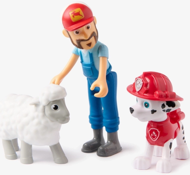 Marshall és Farmer Al Figura Készlet - Mancs Őrjárat