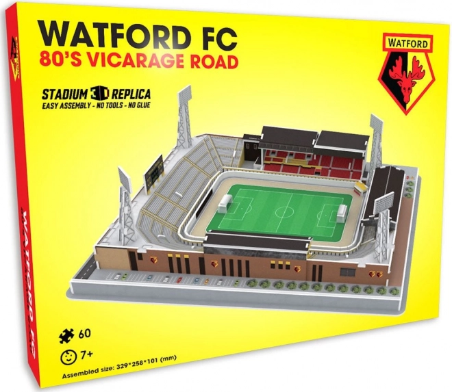 3D stadion puzzle Vicarage Road - Watford