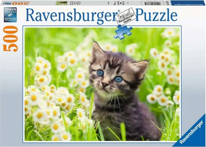 Ravensburger puzzle Kiscica a réten 500 darabos