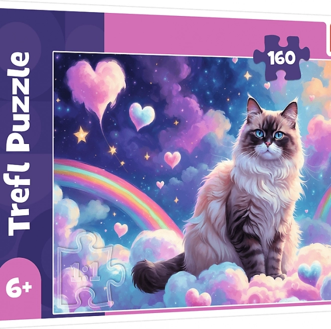 Trefl Puzzle Házi macska 160 darabos