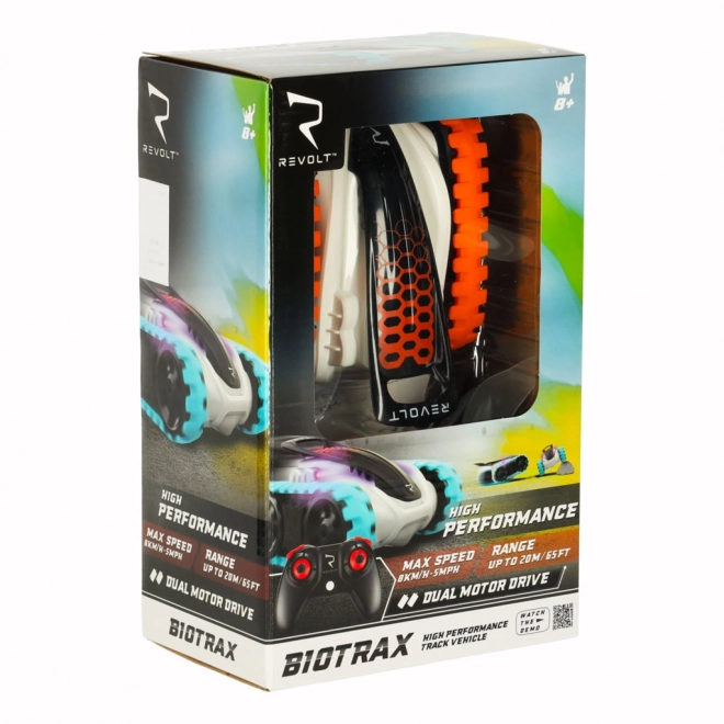 Revolt Biotrax piros terep autó